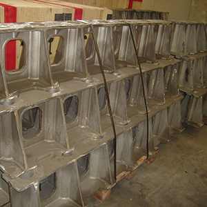 Supports de charge, longerons et cavaliers