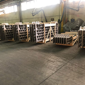 Pièces moulées pour l'industrie pétrochimique