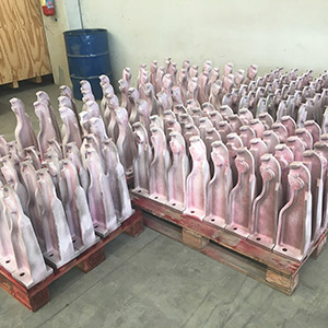 Pièces moulées pour l'industrie pétrochimique